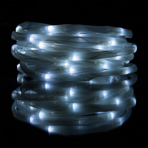 Pure Garden 32 FT Solar Powered LED Rope Lights, 2PK 50-1222 - main